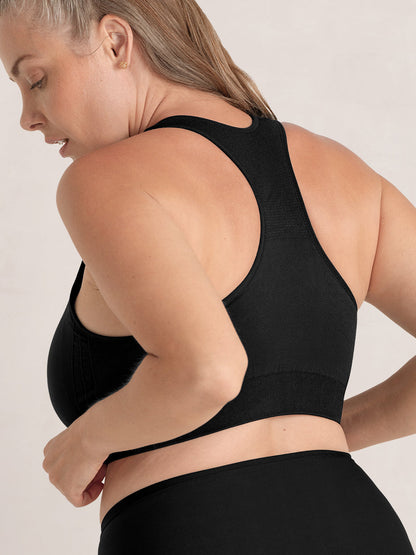 Truekind® Seamless Racerback Sports Bra