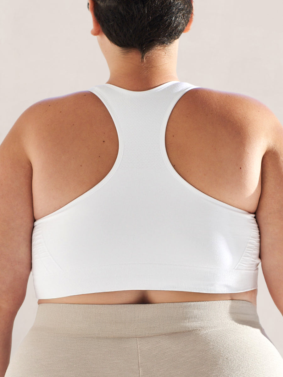 Truekind® Seamless Racerback Sports Bra