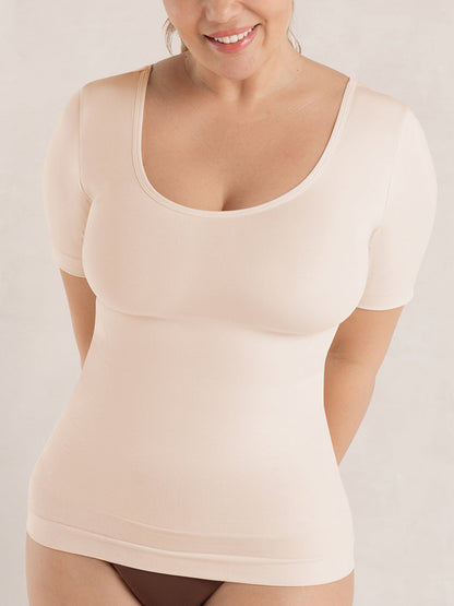 Shapermint All Day Every Day Short Sleeve Shaping T-Shirt