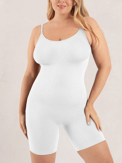 Shapermint 2-Pack All Day Every Day Scoop Neck Mid-Thigh Bodysuit