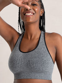 Heather Gray with Black Trim