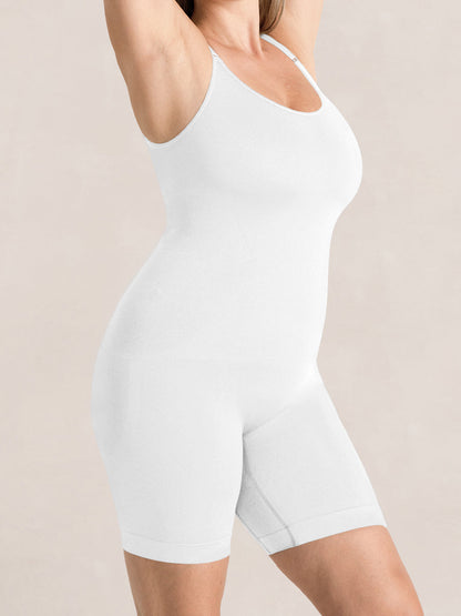Shapermint All Day Every Day Scoop Neck Mid-Thigh Bodysuit
