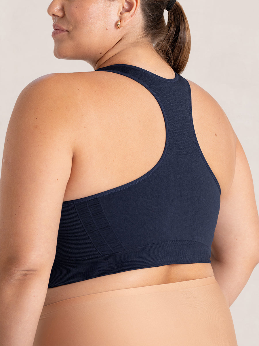 Truekind® Seamless Racerback Sports Bra