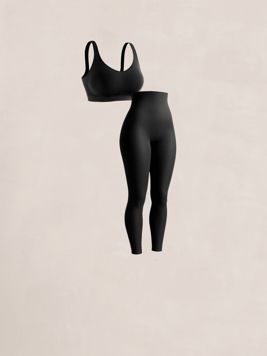 Bundle Truekind® & Shapermint - 1 Shaping Bra + 1 High Waisted Shaping Leggings