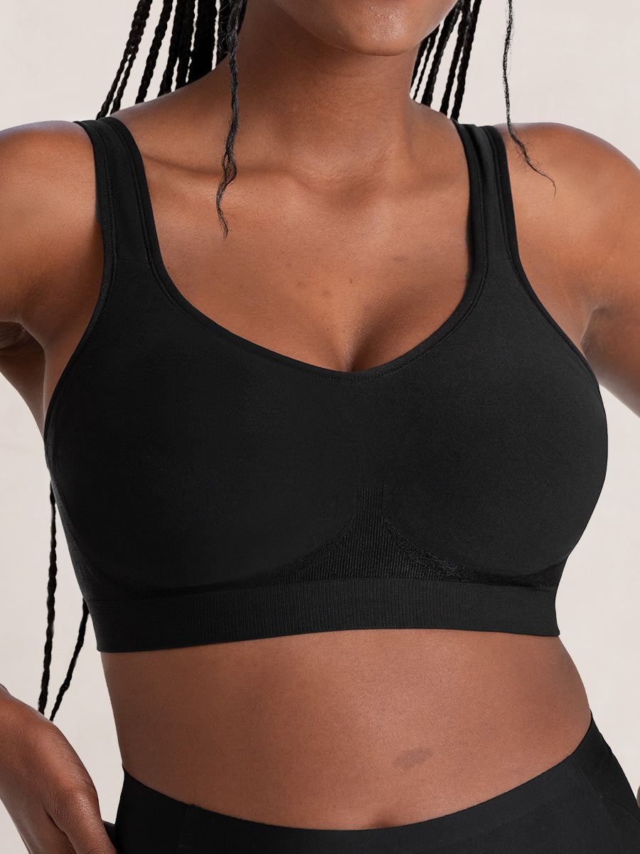 Shapermint Smoothing Wireless Straps Bra