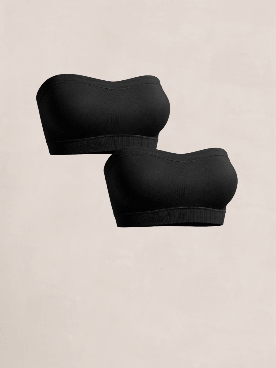 Truekind® 2-Pack Convertible Strapless Bandeau Bra