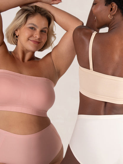 Plus size Convertible Strapless Bandeau Bra