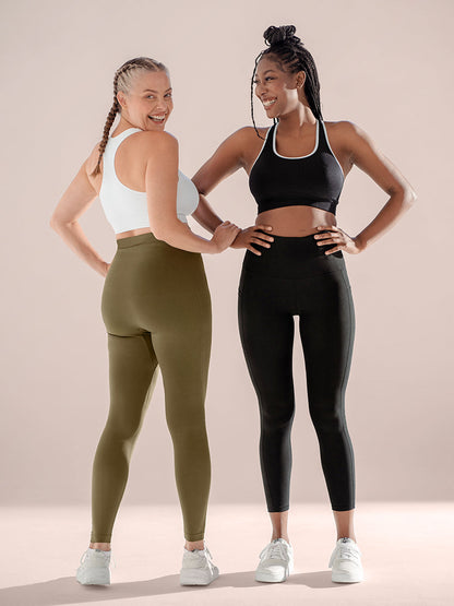 Truekind® Seamless Racerback Sports Bra