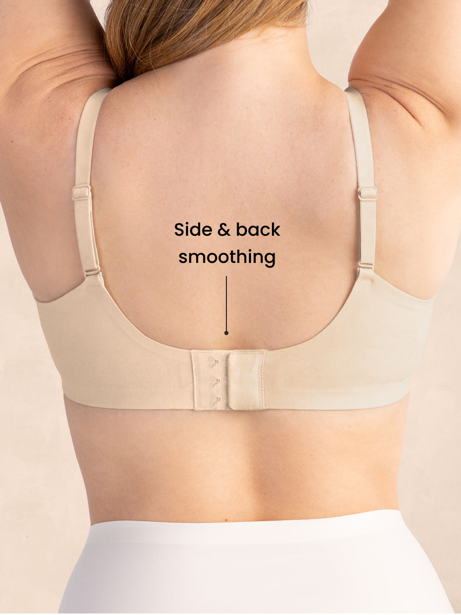 Truekind® Wireless Plunge Jelly Bra