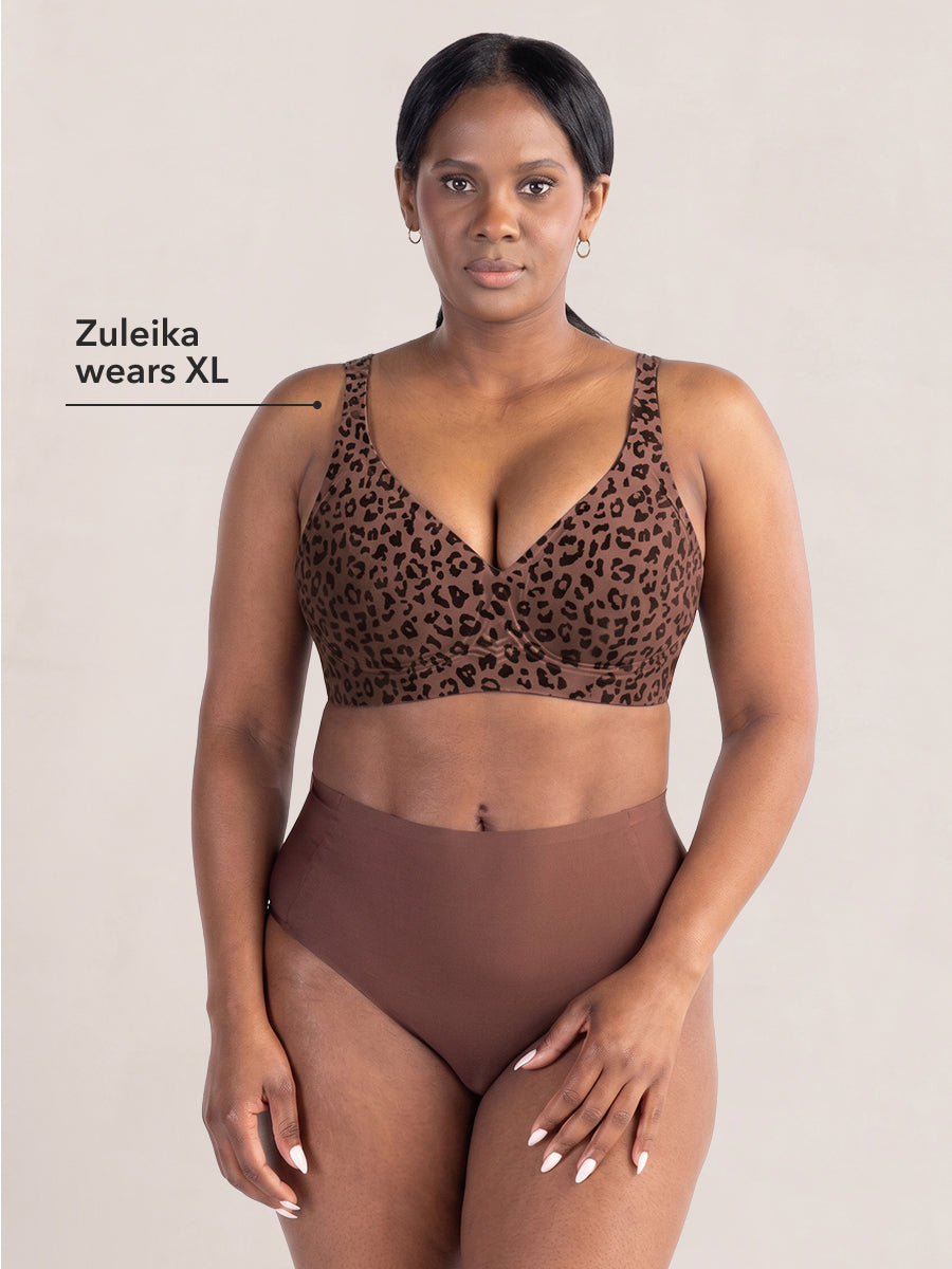 Truekind® Wireless Plunge Jelly Bra