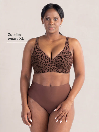 Truekind® Wireless Plunge Jelly Bra