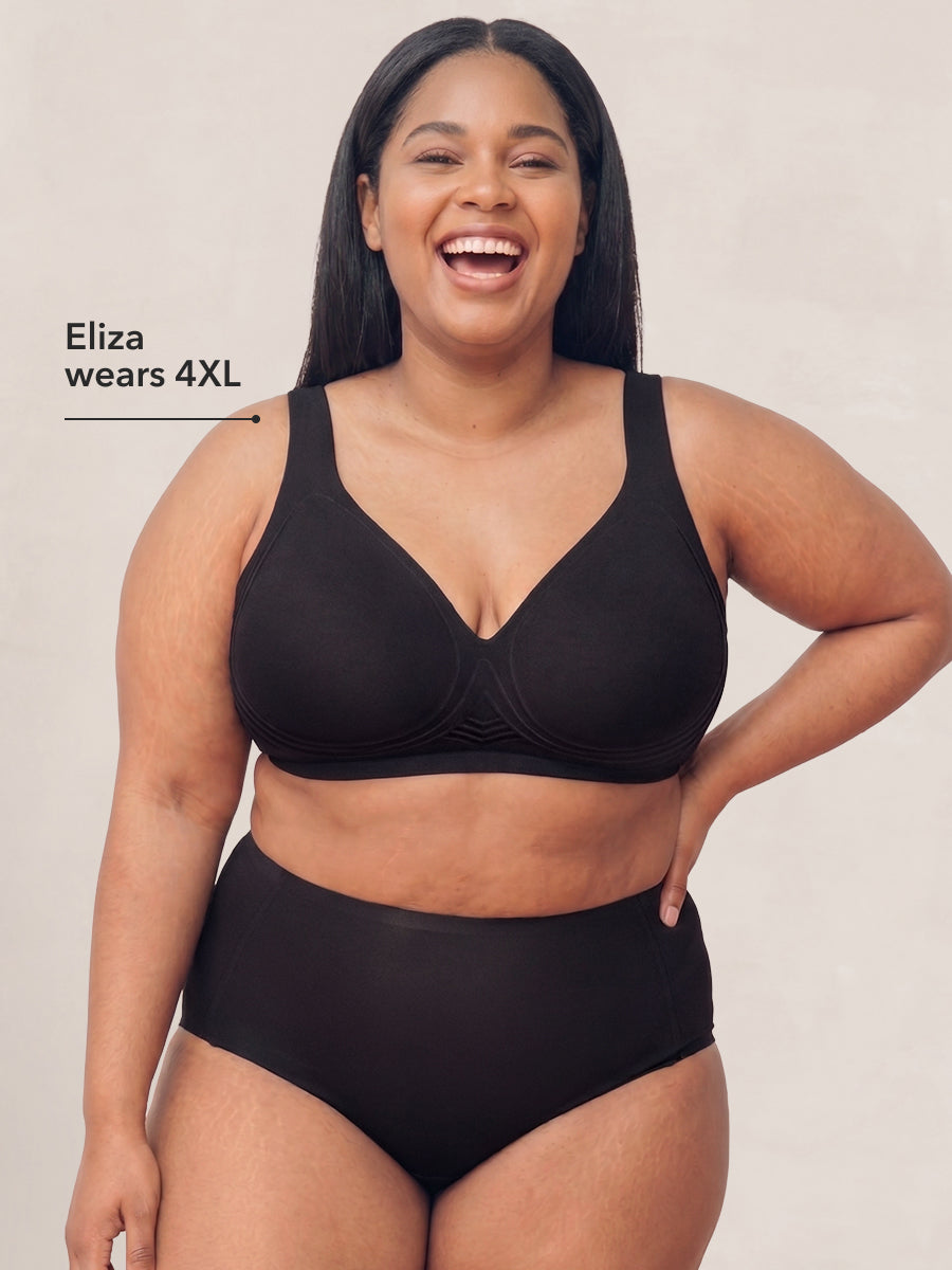 Truekind® Wireless Plunge Jelly Bra