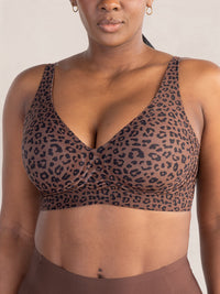 Chocolate Leopard Print