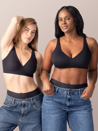Truekind® Wireless Plunge Jelly Bra