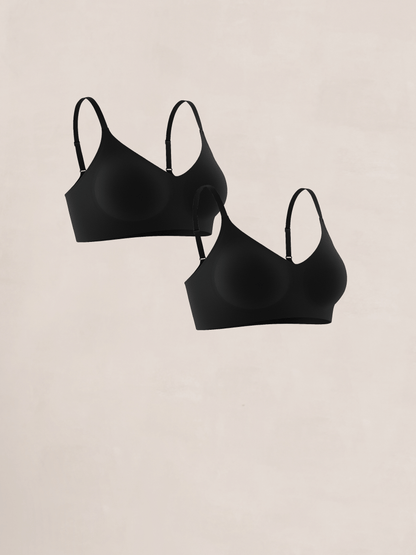 Shapermint 2-Pack Smoothing Comfort Wireless Bra