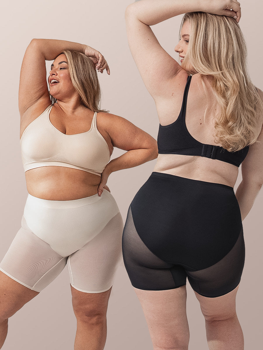 Shapermint 2-Pack Everyday Empower Mesh Shaper Shorts
