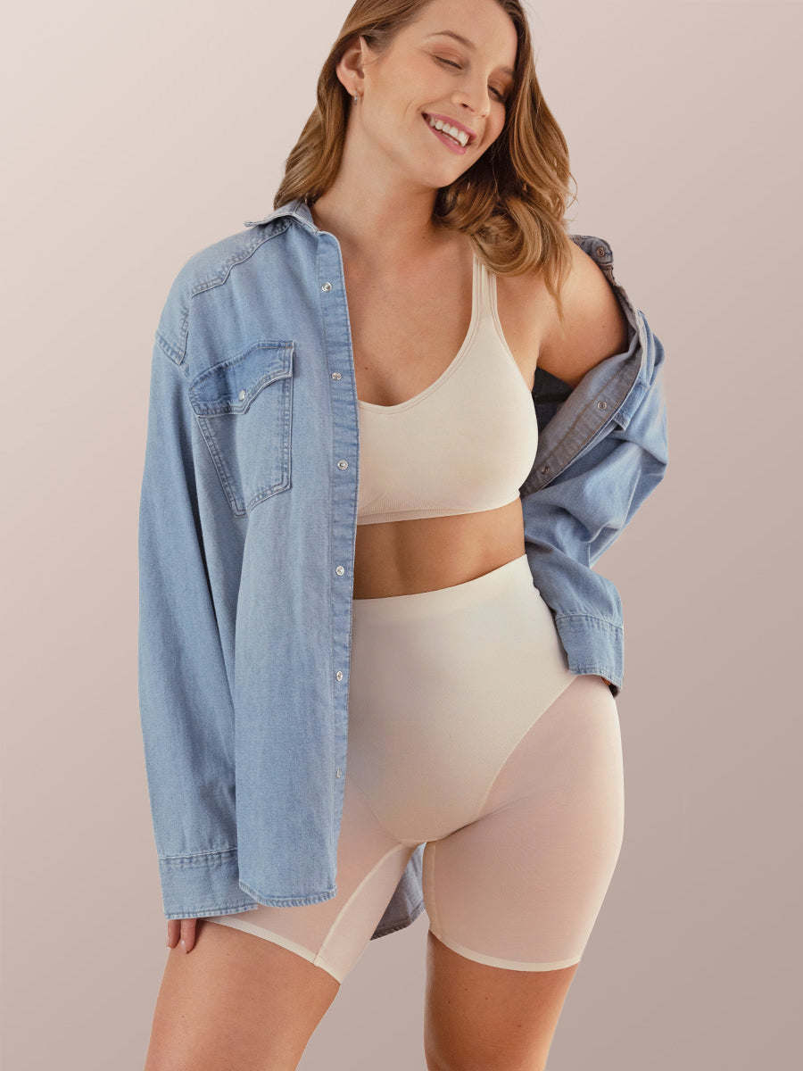 Shapermint Everyday Empower Mesh Shaper Shorts