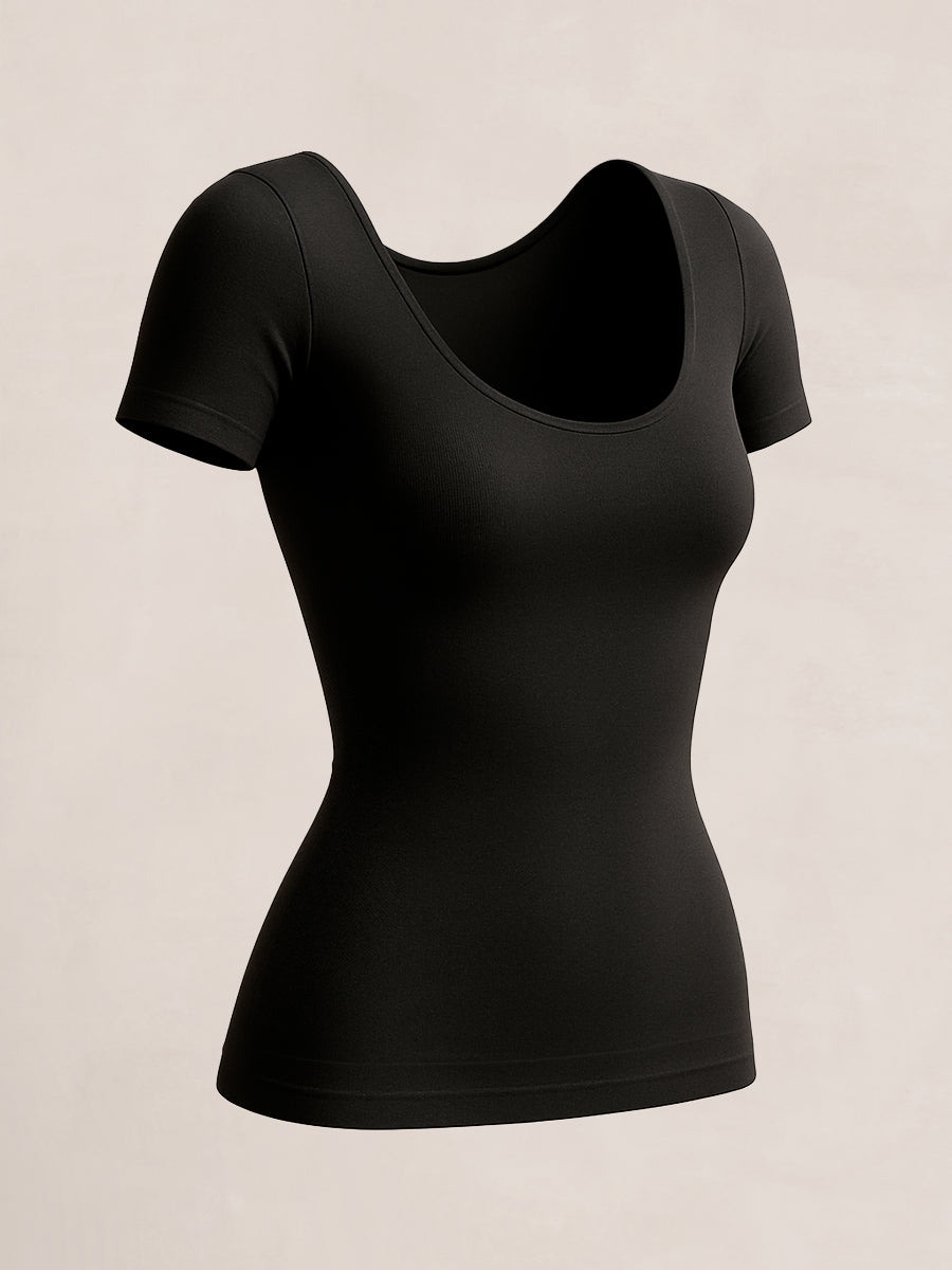 Shapermint All Day Every Day Short Sleeve Shaping T-Shirt