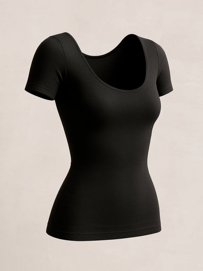 Shapermint All Day Every Day Short Sleeve Shaping T-Shirt