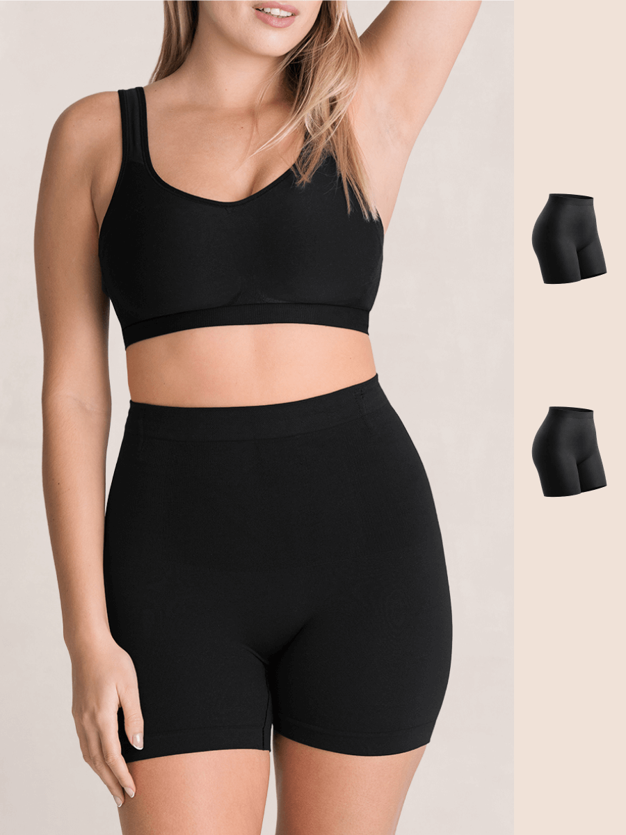 Shapermint 2-Pack All Day Every Day Mid-Waisted Shaper Short