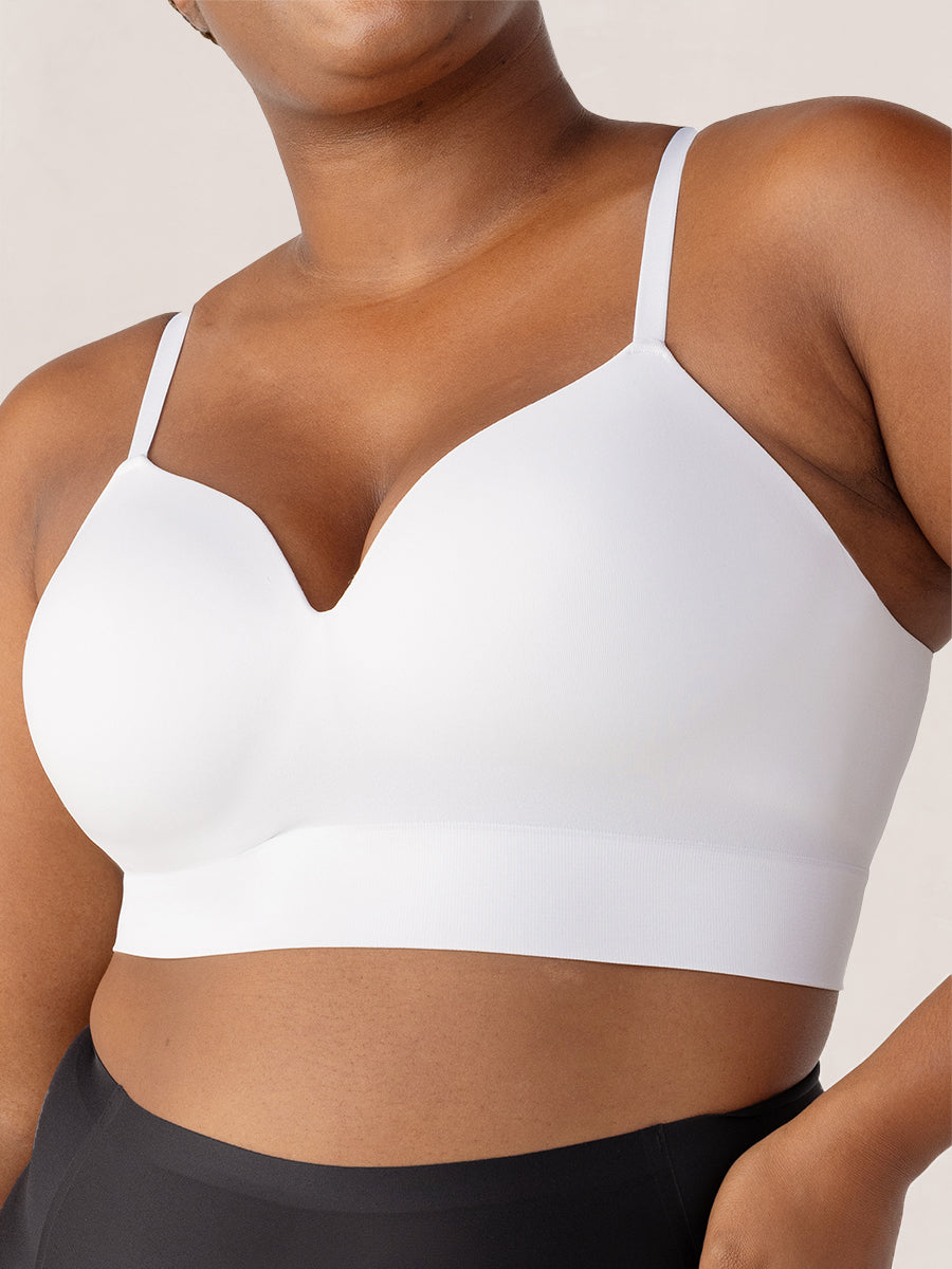 Front view wireless bras push up bra