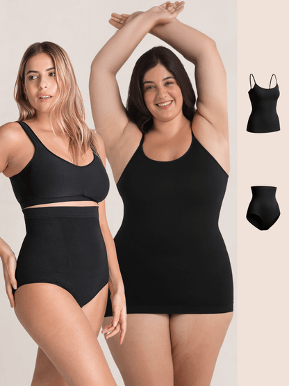 Bundle Shapermint - 1 Scoop Neck Cami + 1 High-Waisted Shaper Panty