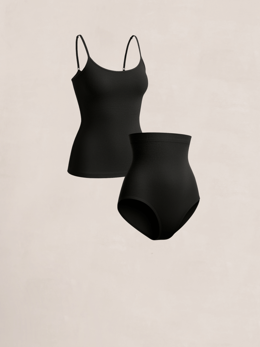 Bundle Shapermint - 1 Scoop Neck Cami + 1 High-Waisted Shaper Panty
