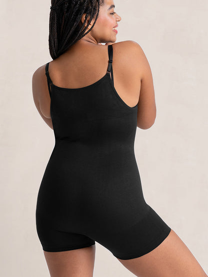 Shapermint Open Bust Short Bodysuit