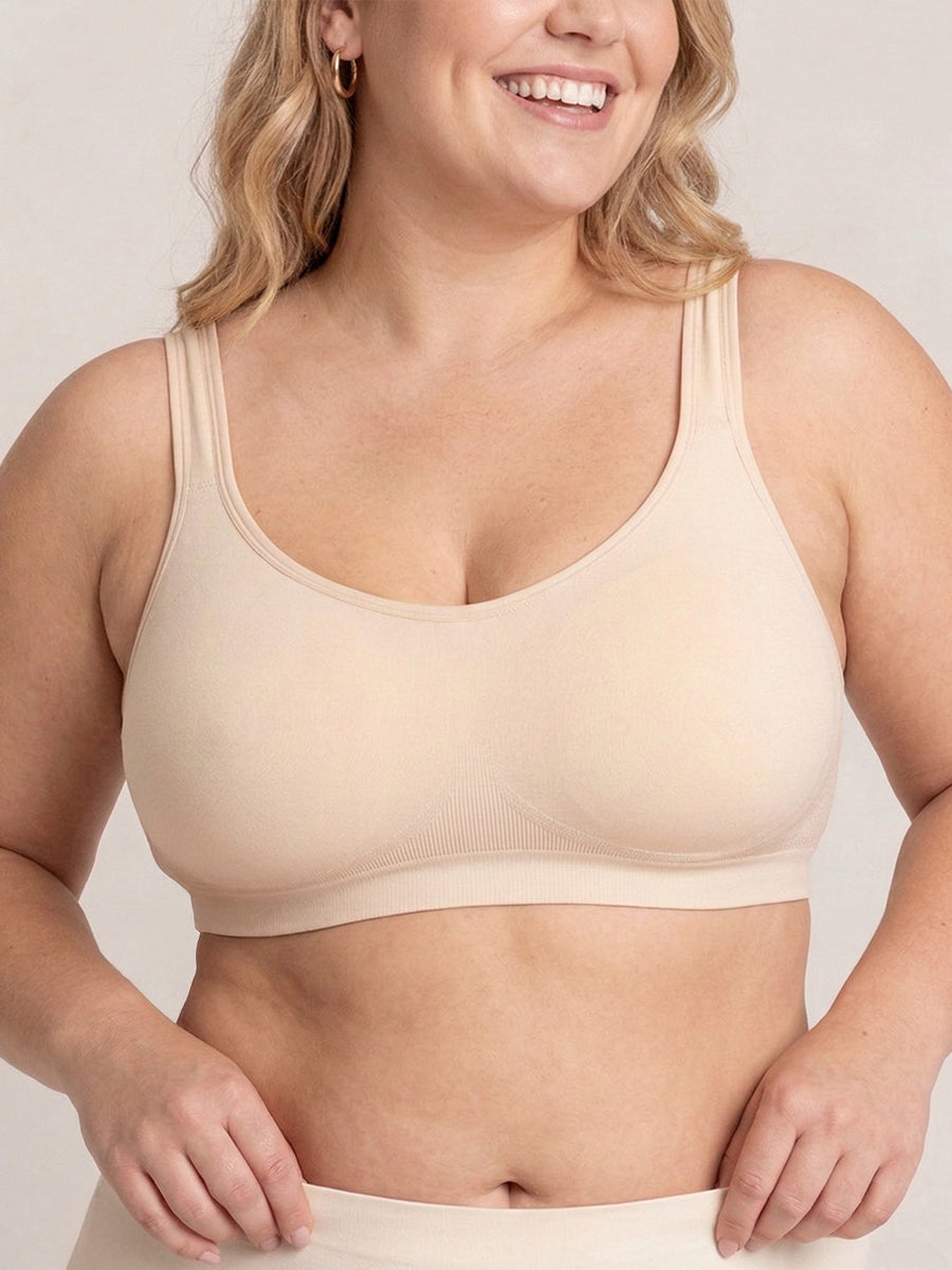 Shapermint Smoothing Wireless Straps Bra