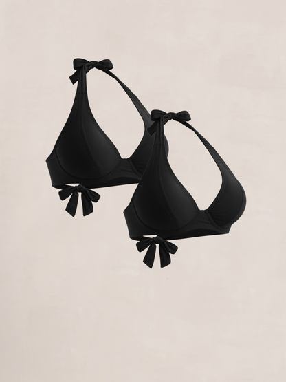 Shapermint 2-Pack Full Coverage Halter Bikini Top