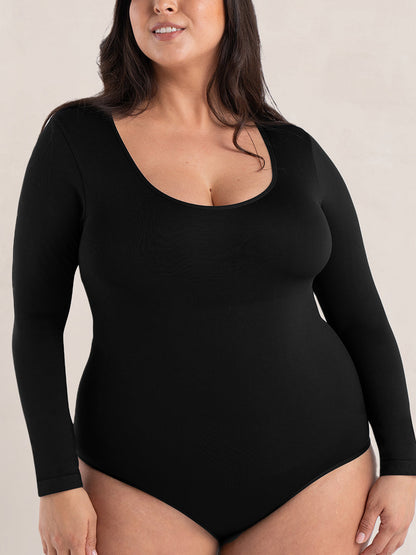Shapermint Long Sleeve Bodysuit