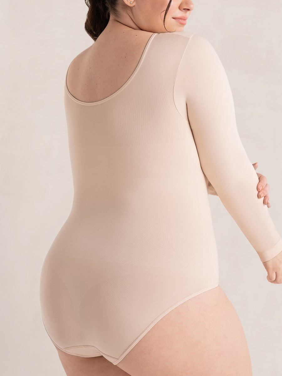Shapermint 2-Pack All Day Every Day Long Sleeve Bodysuit