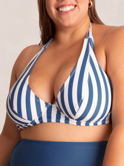 Shapermint Full Coverage Halter Bikini Top