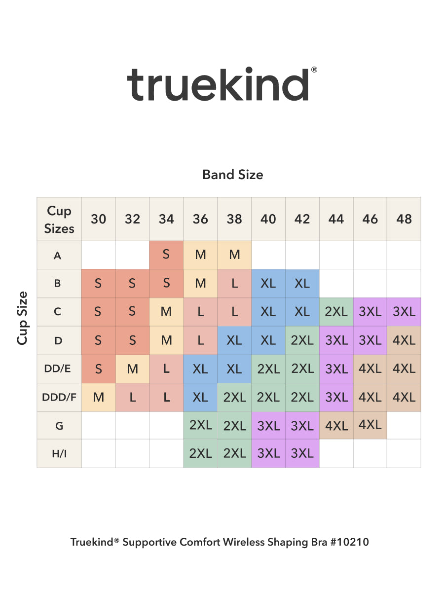 Truekind® Supportive Comfort Wireless Shaping Bra