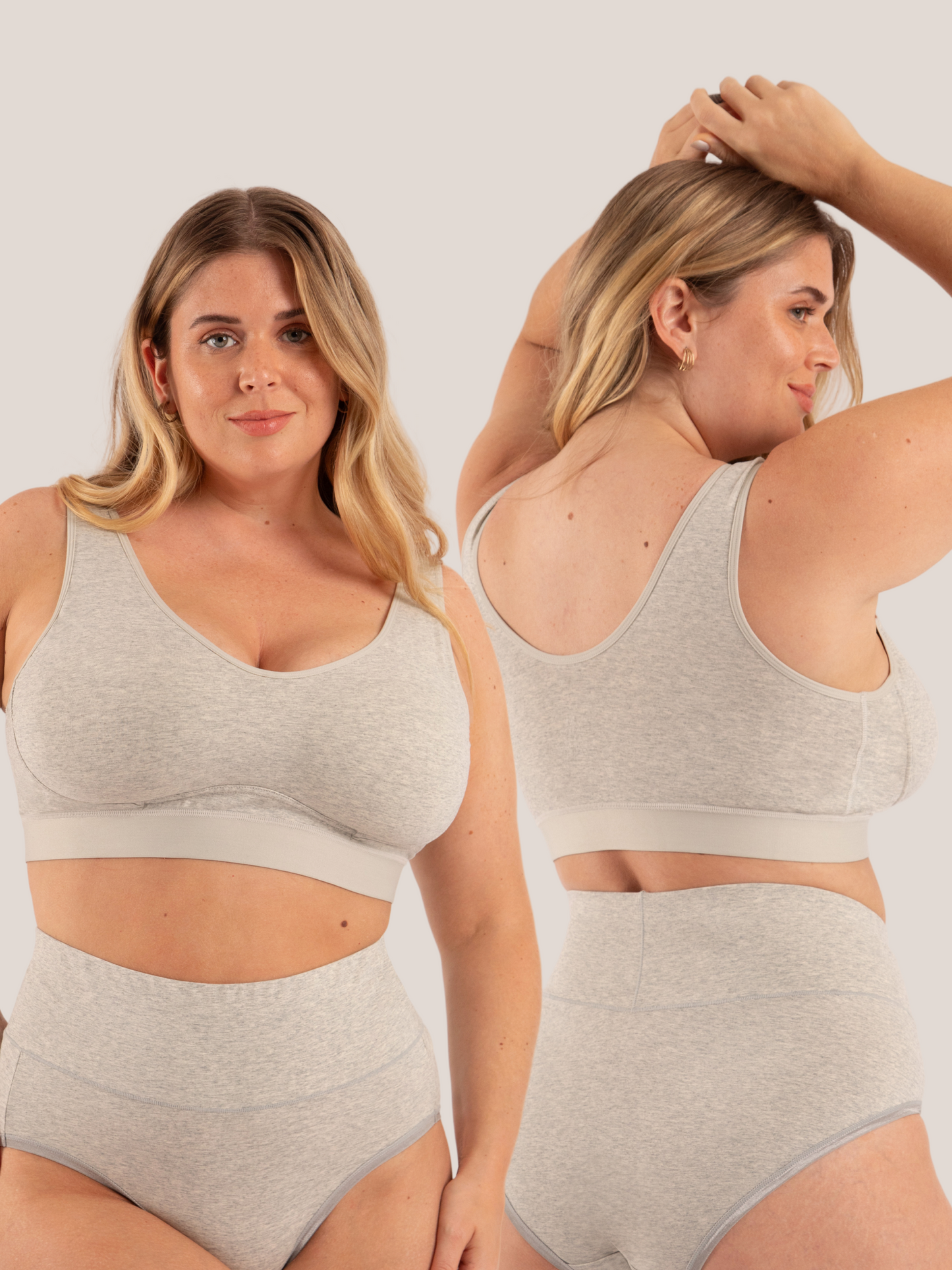 Truekind® 2-Pack Comfort Cotton Bralette