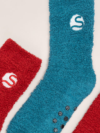 Shapermint® Fuzzy Slipper Socks