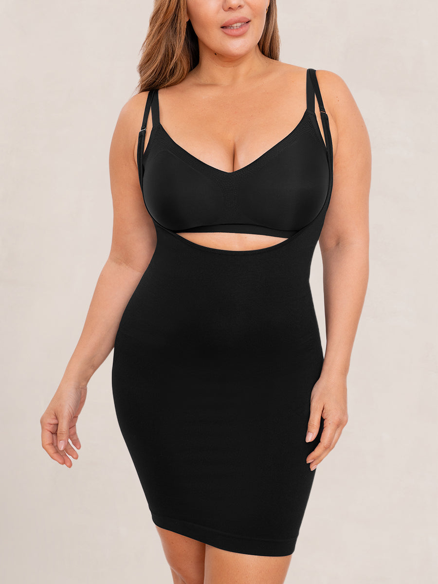 Shapermint Open Bust Shaper Slip Dress