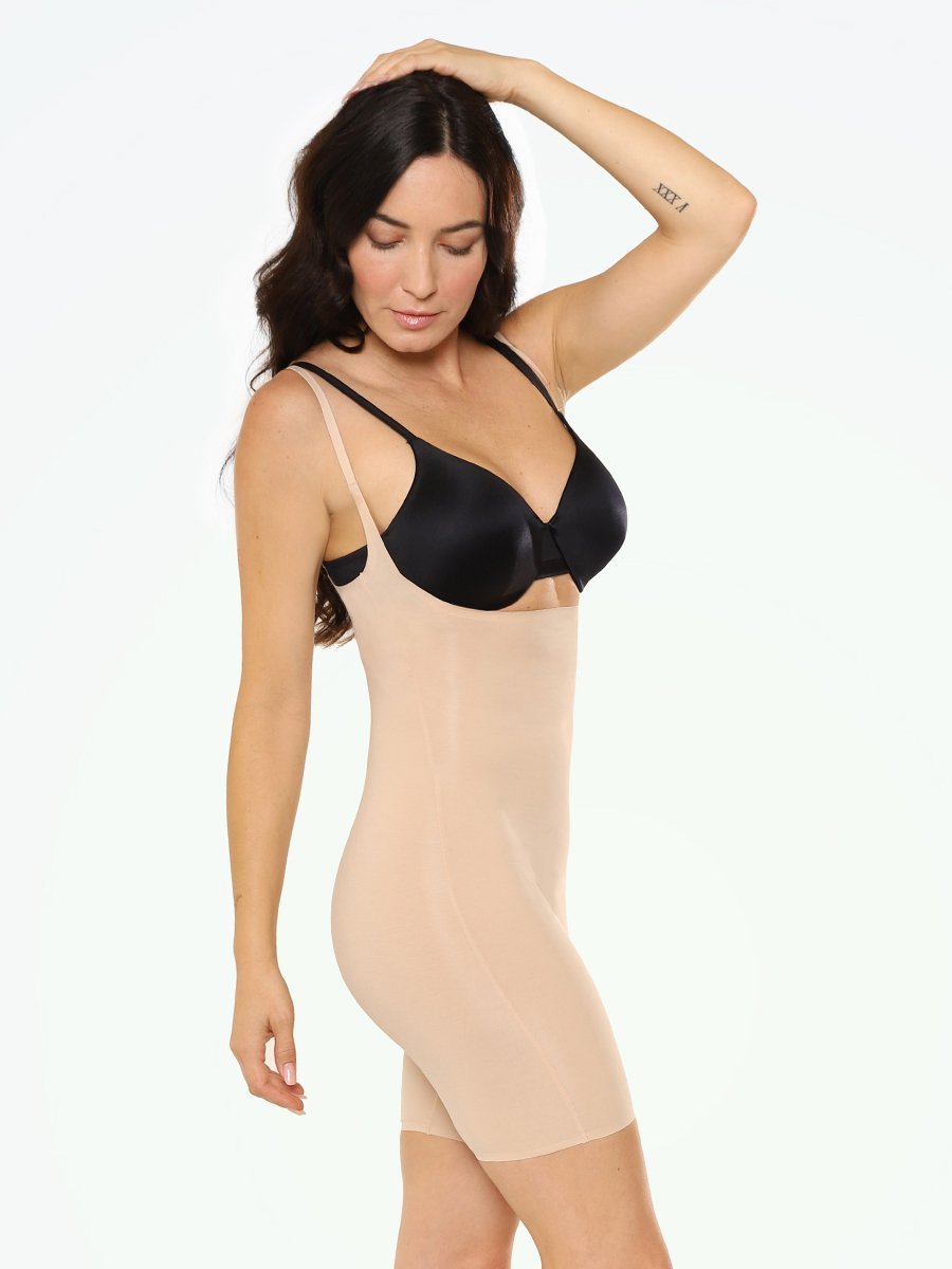 Wacoal® Beyond Naked Cotton Open Bust Thigh Slimmer