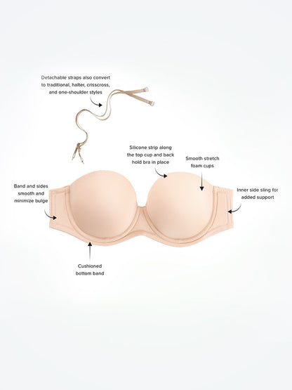 Wacoal® Red Carpet Strapless Full Busted Underwire Bra