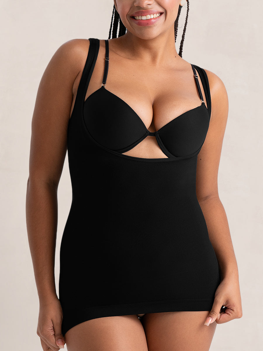 Bundle Shapermint - 1 Open-Bust Shaper Cami + 1 Scoop Neck Cami