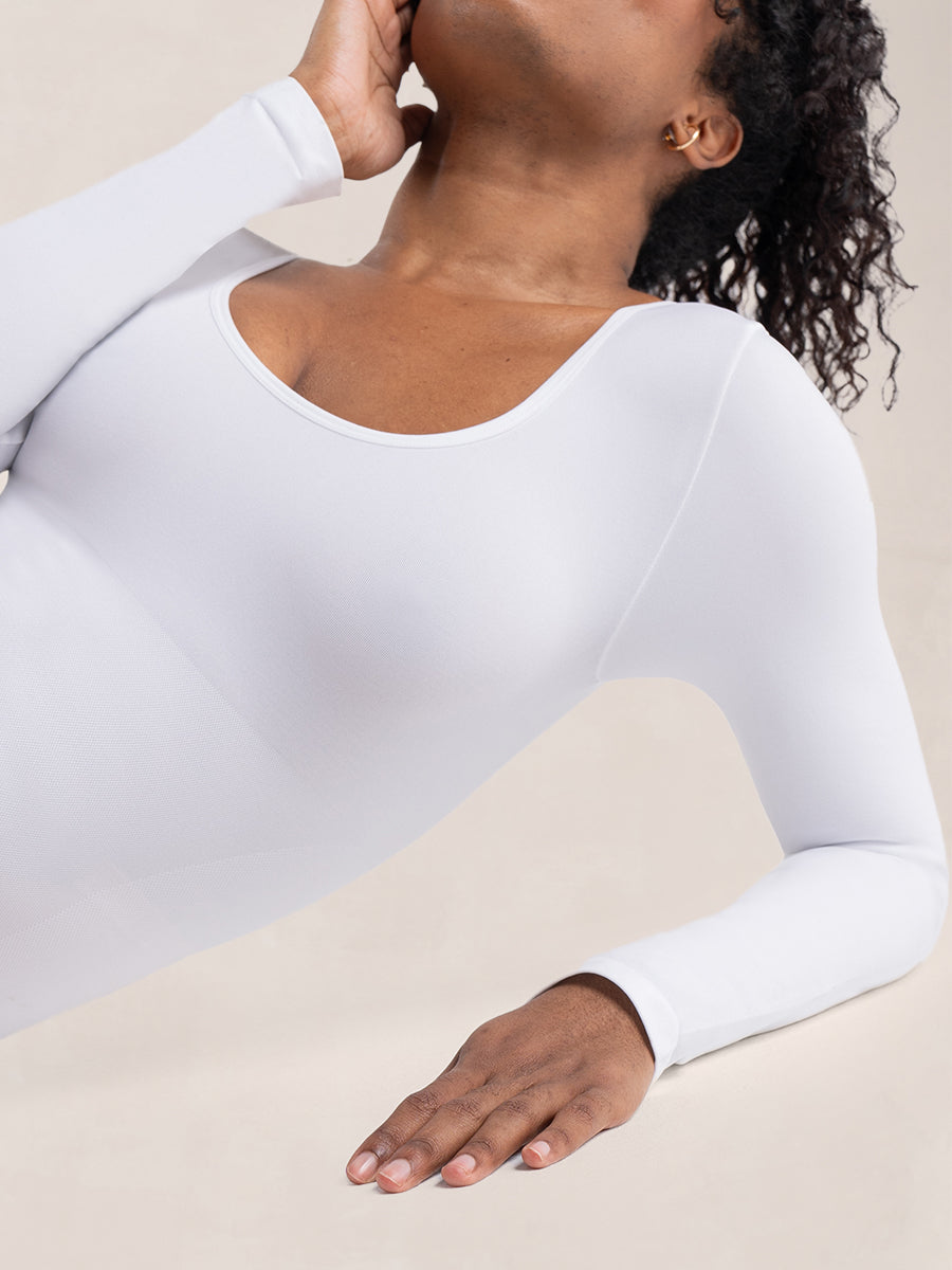 Shapermint All Day Every Day Long Sleeve Shaping T-Shirt