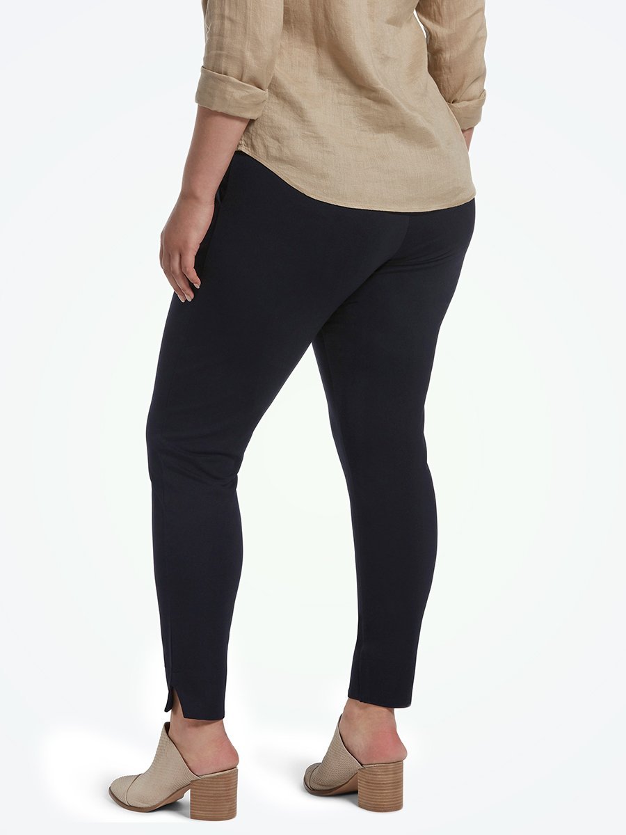 Hue® Ponte 7/8 Leggings with Side Opening