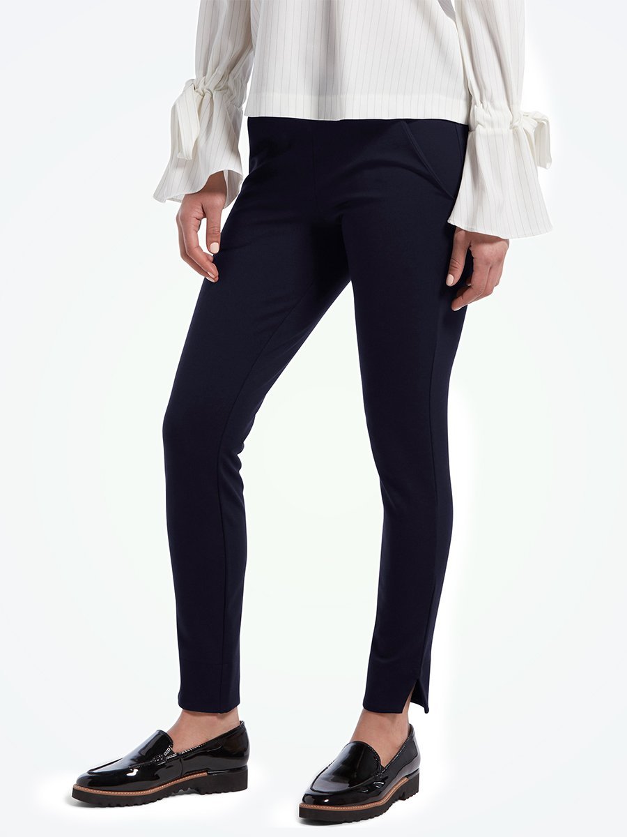 Hue® Ponte 7/8 Leggings with Side Opening