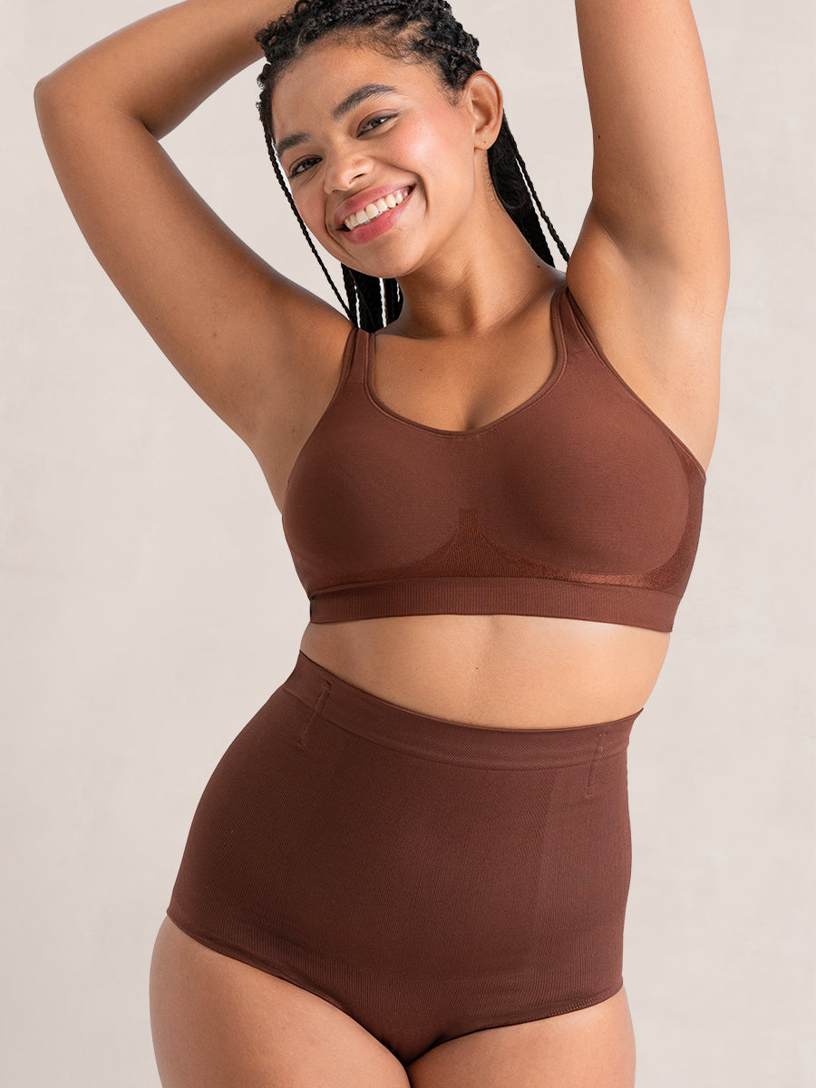 Bundle Shapermint - 1 High Waisted Shaper Panty + 1 High Waisted Shaper Shorts
