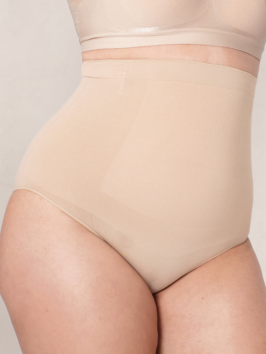 Bundle Shapermint - 1 High Waisted Shaper Thong + 1 High Waisted Shaper Boyshort + 1 High Waisted Shaping Panty
