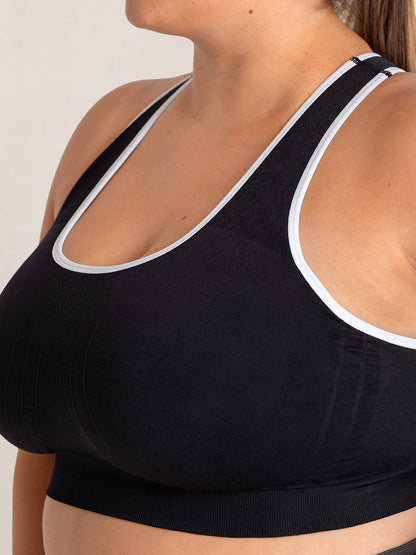 Bundle Truekind® & Shapermint - 1 Seamless Racerback Sports Bra + 1 Active Leggings