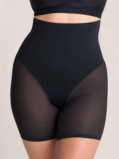Shapermint Everyday Empower High-Waisted Mesh Shaper Shorts