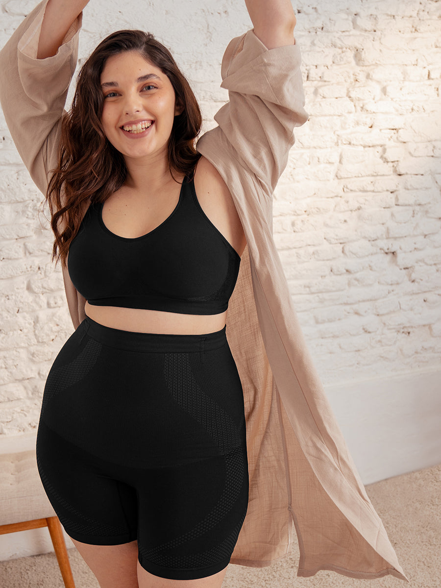 Shapermint Everyday Empower Jacquard Shaper Shorts
