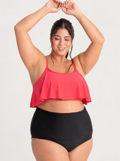 Bundle Shapermint - 1 Swim Bottom + 1 Ruffled Bikini Top