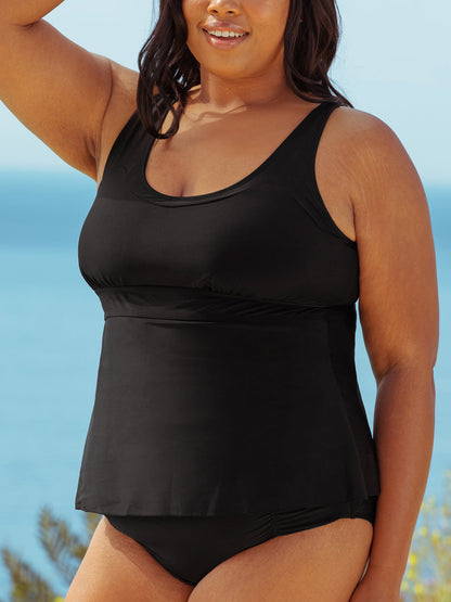 Shapermint Adjustable Strap Wire Free Tankini